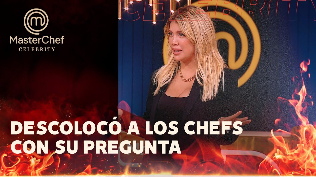 La insólita pregunta de Wanda Nara sobre los pulpos que descolocó al jurado de Masterchef Celebrity