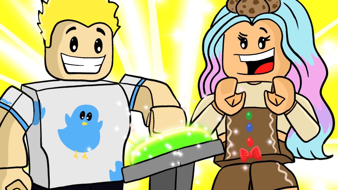 Don't Push the Button..ok Yes Push It. Gamer Chad and CookieSwirl Play Roblox