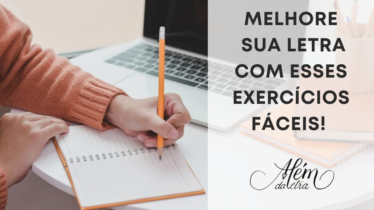 Exercícios fáceis para melhorar sua letra│Aula de Caligrafia│Letra de Artista