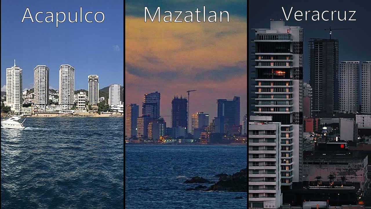Acapulco vs Mazatlán vs Veracruz | Ciudades costeras de México