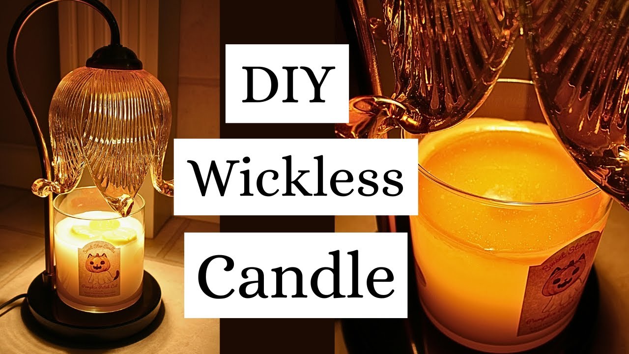 HOW TO | DIY Soot Free Wickless / Flameless Candles