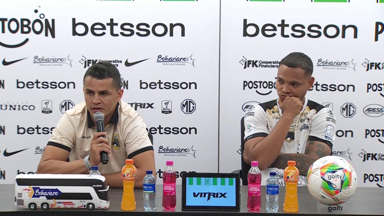 Rueda de prensa de Llaneros tras su partido con Nacional