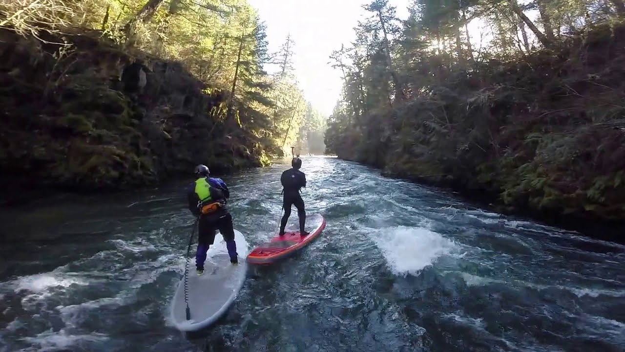 Whitewater SUP Middle White Salmon