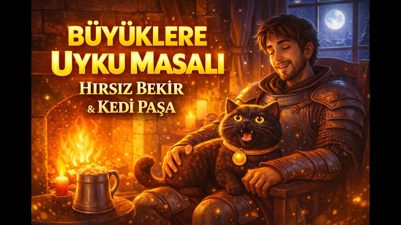 Hırsız Bekir ve Kedi Paşa | Büyüklere Masal | Sesli Kitap | Uyku Öncesi Masal Hikâyesi | Masal