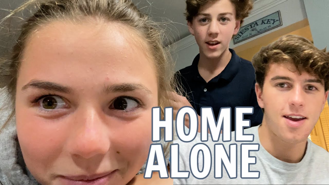 THREE TEENAGERS at HOME ALONE WHILE PARENTS GO ON VACATION