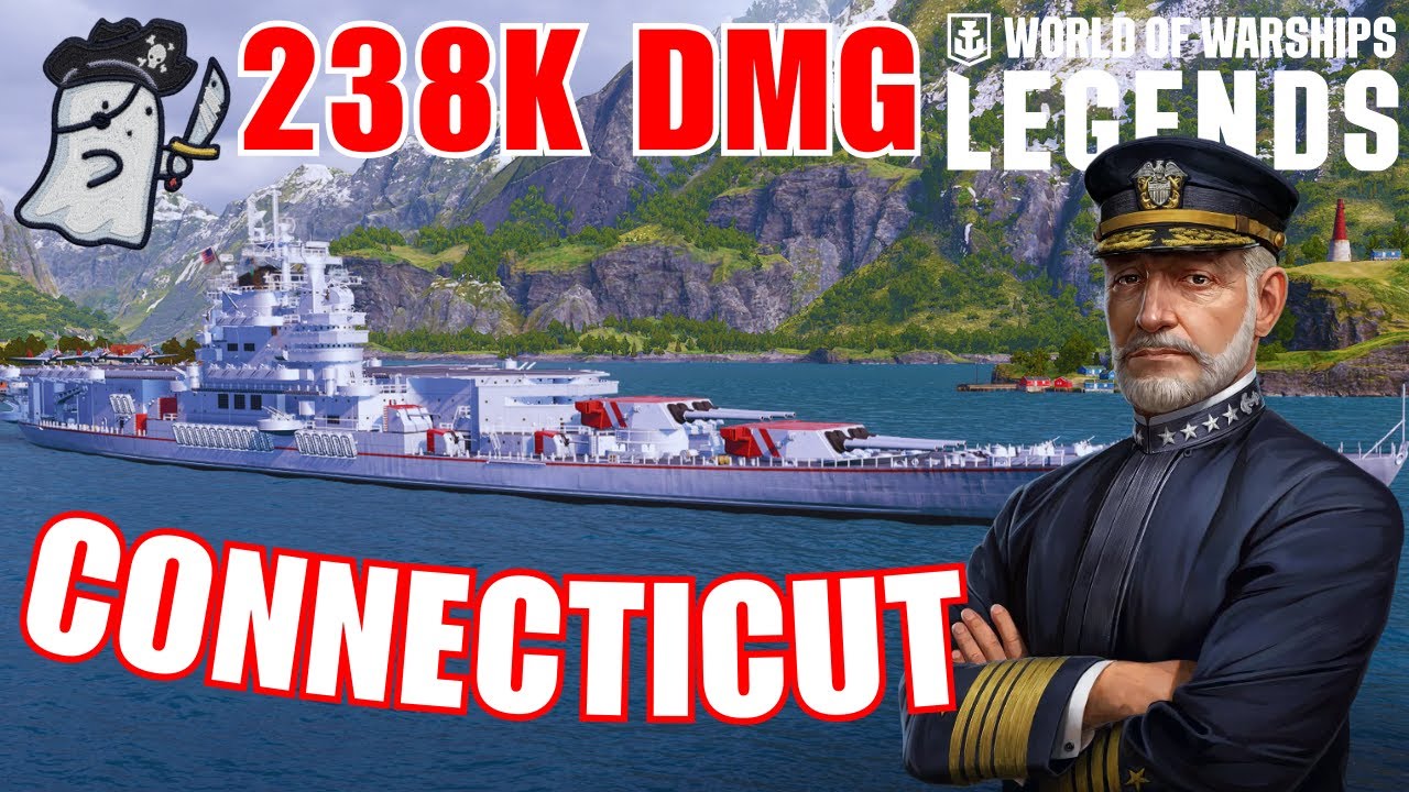 ТАК чертовски стабильно! - КОННЕКТИКУТ || World of Warships: Legends