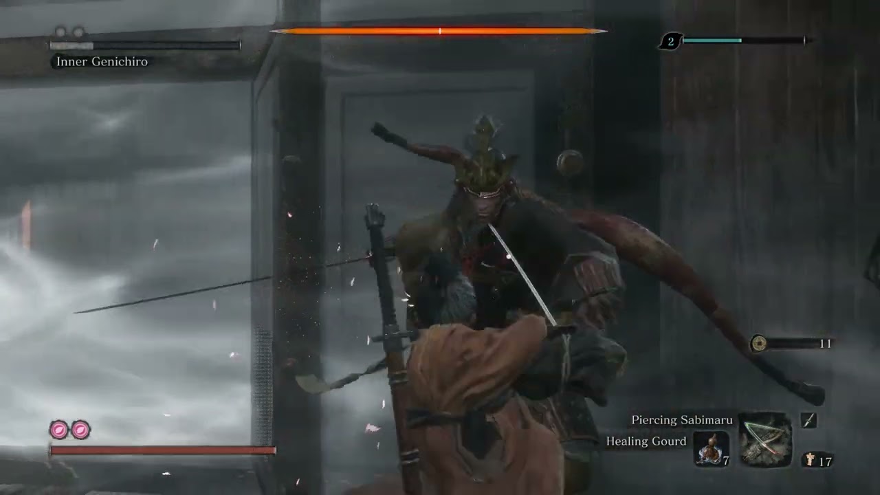Sekiro Inner Genichiro Praying Strikes Exorcism Cheese