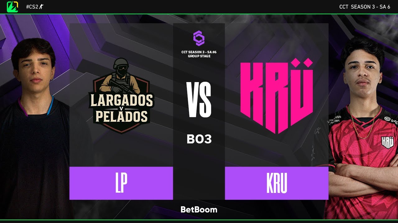 CCT Season 3 - SA #6 | LargadosyPelados x KRÜ | Fase de grupos | CS2