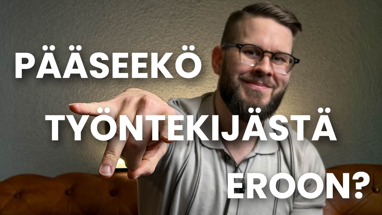 Työsuhteen irtisanominen ja purkaminen. Mitä pitää huomioida?