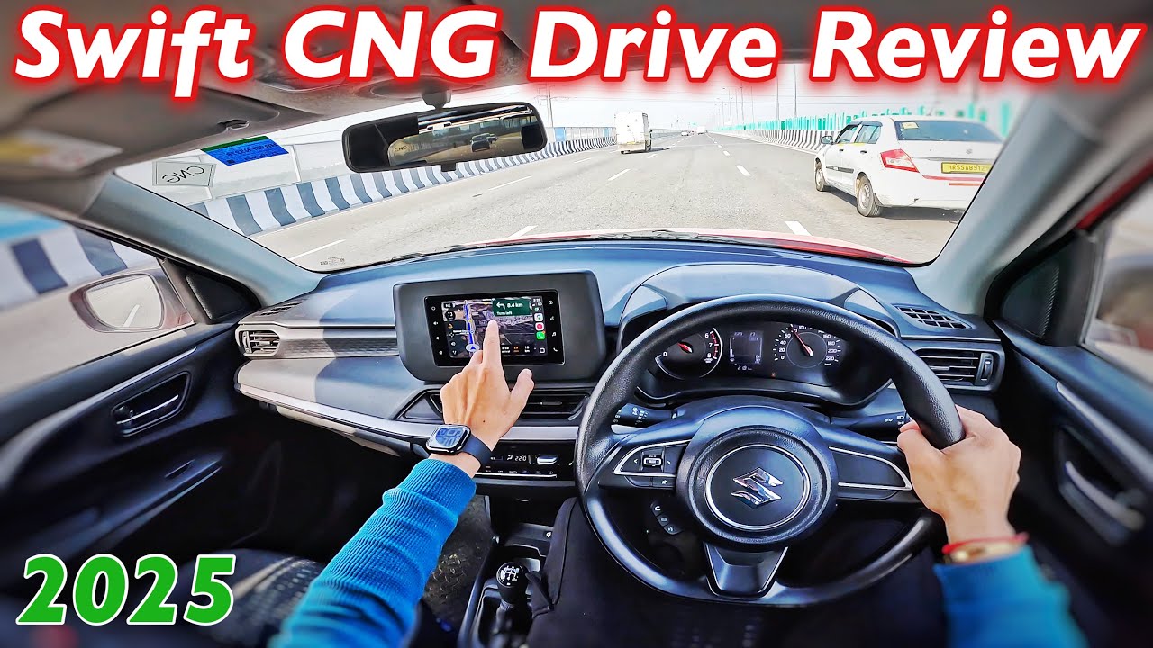 2025 Suzuki Swift CNG Drive Review 300kms and Range Test @IndianTorque