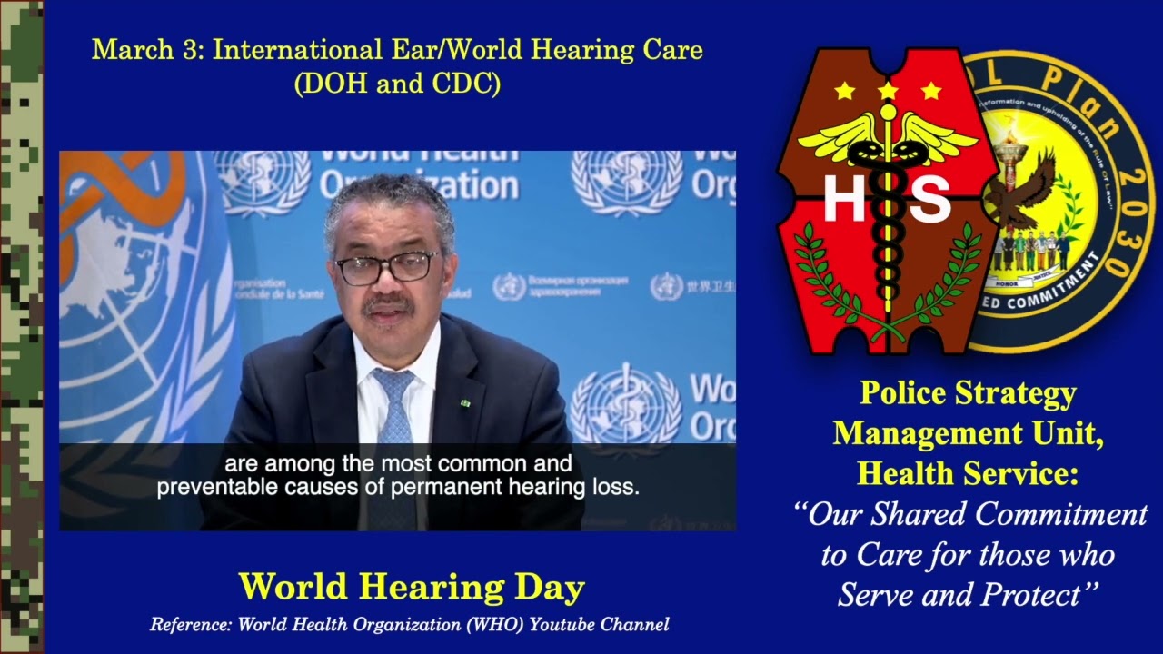 International Ear:World Hearing Care CY 2023 (PART 1): TIps for Health Ear