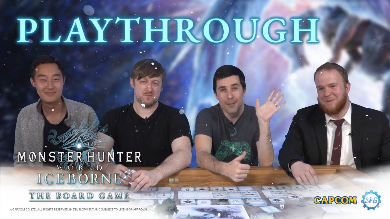Monster Hunter World Iceborne: The Board Game Playthrough | Rajang!