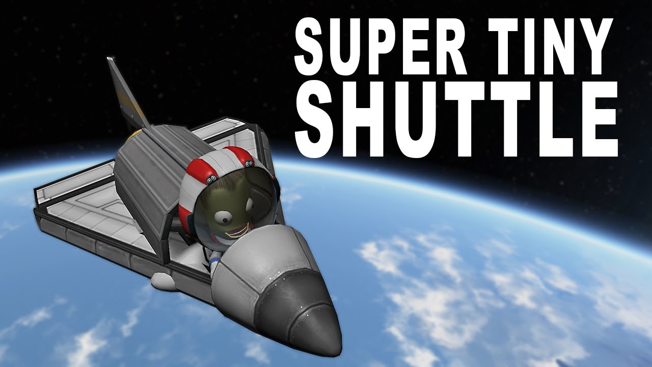 Microshuttle Redux - Super Tiny 709 kg Orbiter in Kerbal Space Program