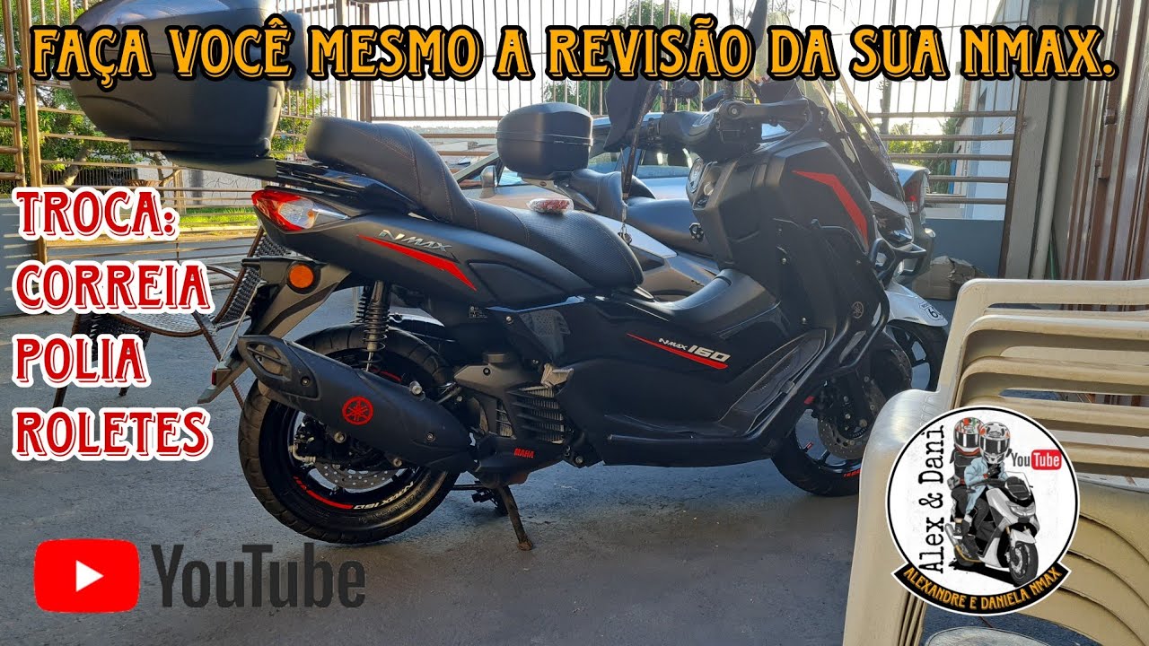 Troca da Polia e Roletes TechPully na NMAX 2021.