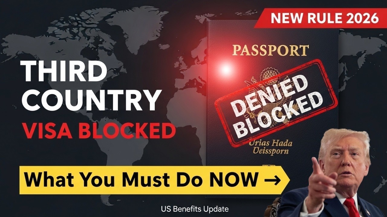 🚨 U.S. Visa Rule CHANGED! No More Third-Country Appointments – What You Must Do NOW (March 2026)
