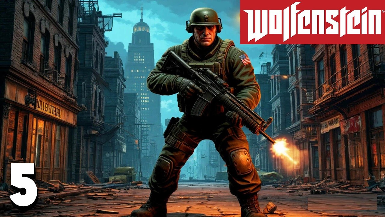 Wolfenstein  2009  5  -  Протестировал новые кабели!