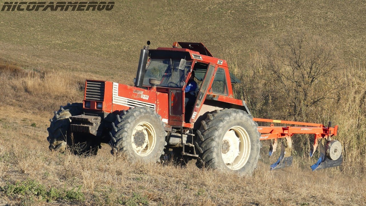 FIAT 1580 DT + ANGELONI TFL30 | AZ.AGR. DE IULIIS | ARATURA 2K20