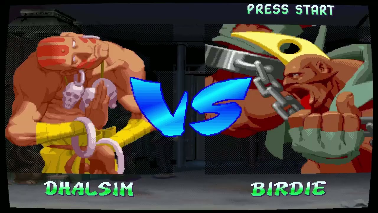 Street Fighter Alpha 2 Dhalsim Arcade mode