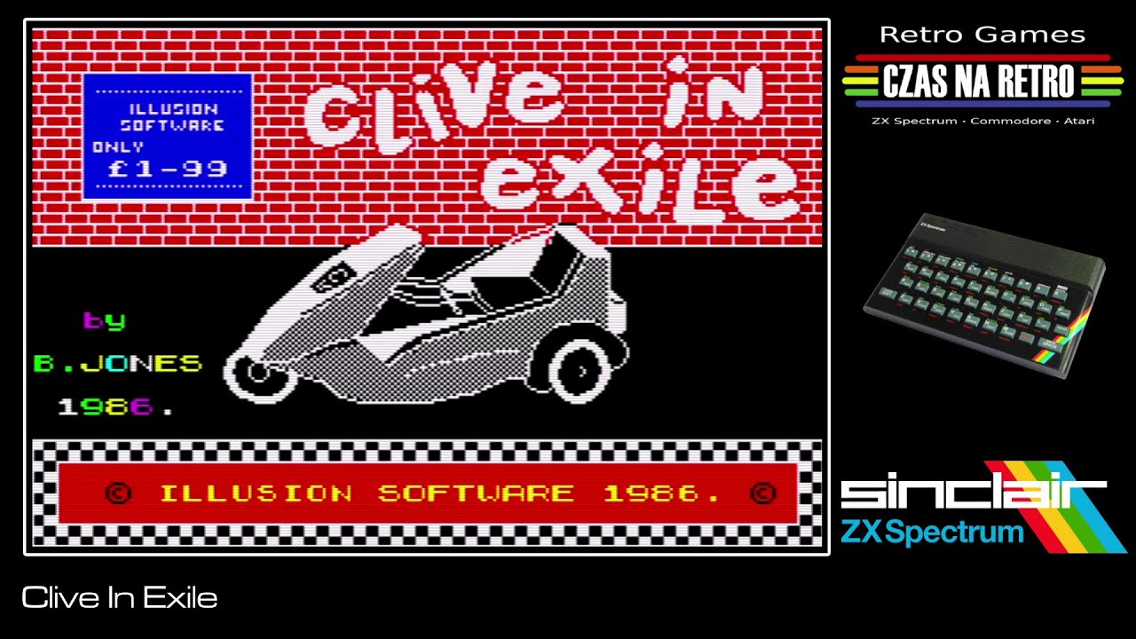 Clive In Exile (1986) - ZX Spectrum