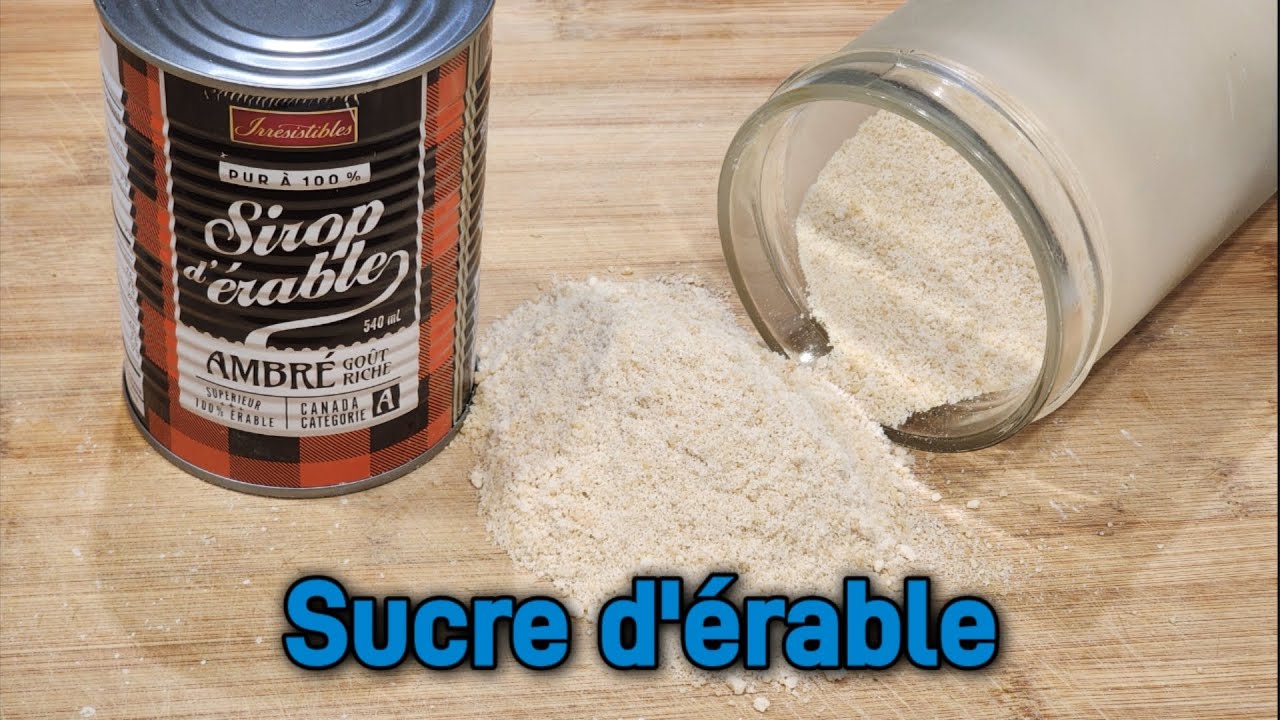 Comment faire du sucre d'érable
