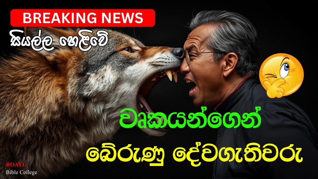 වෘකයන්ගෙන් බේරුණු දේවගැතිවරු | සියල්ල හෙළිවේ| Pastors Escaped From the Wolves