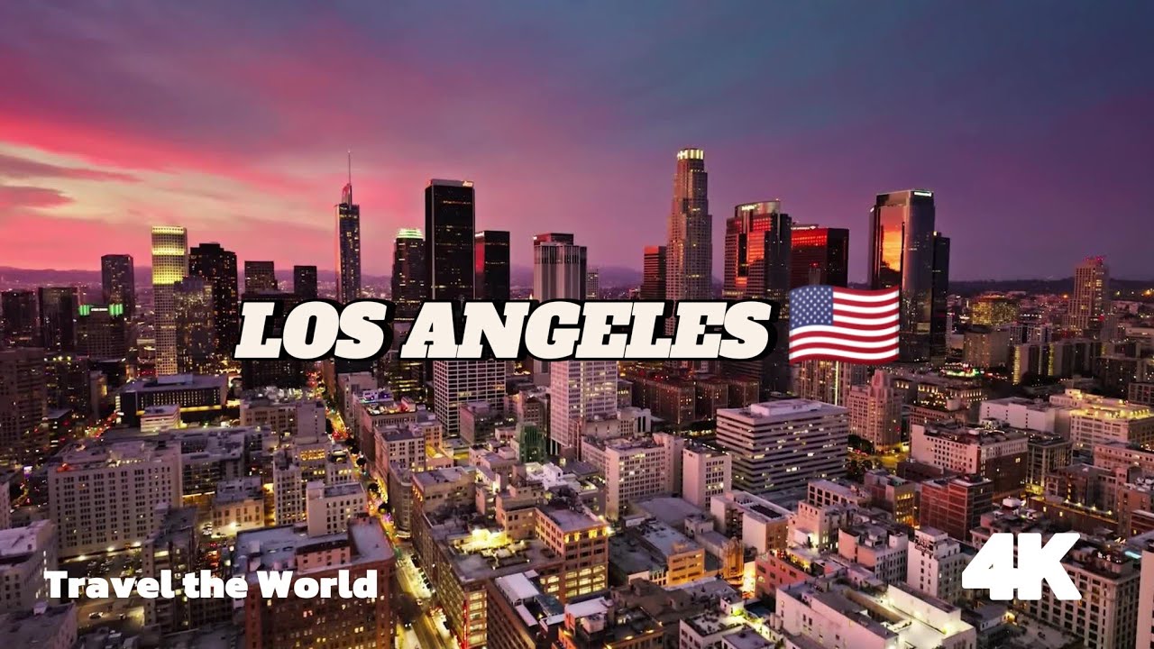 Los Angeles - California, USA | 4K Video by Drone