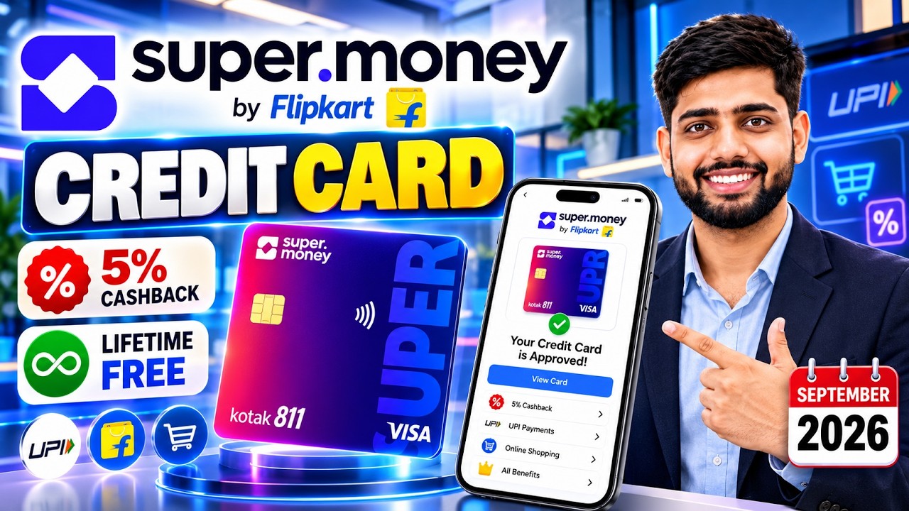 super money credit card || SuperCard Credit Card by Flipkart | supermoney credit card Apply