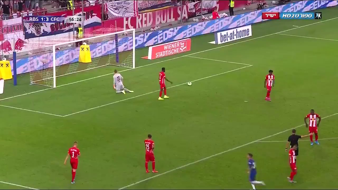Pedro Incredible Backheel Goal | Chelsea VS Red Bull Salzburg