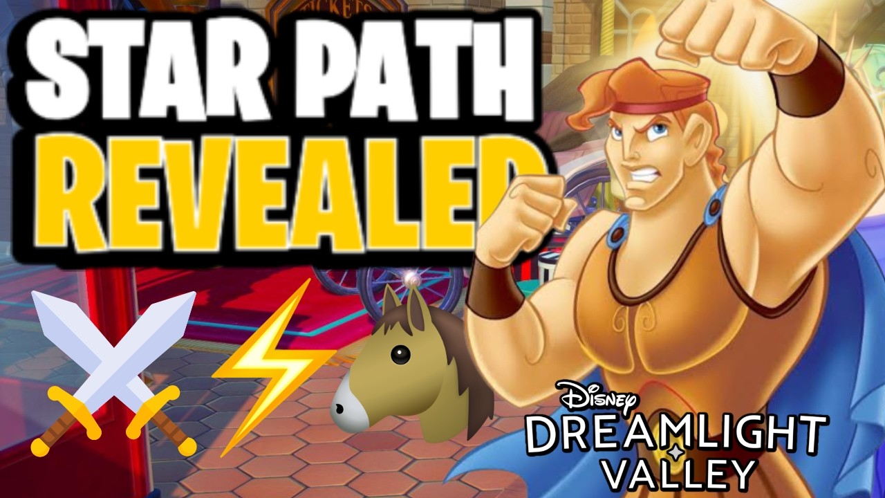 New Star Path Theme REVEALED + New Train Set is BROKEN... Dreamlight Valley