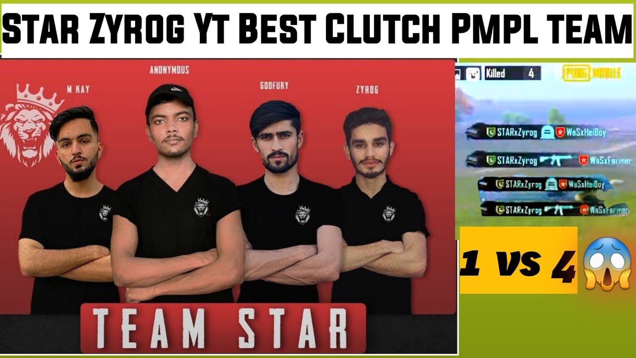 Star Zyrog Best Clutch In pmpl 🔹️Team star 🔥