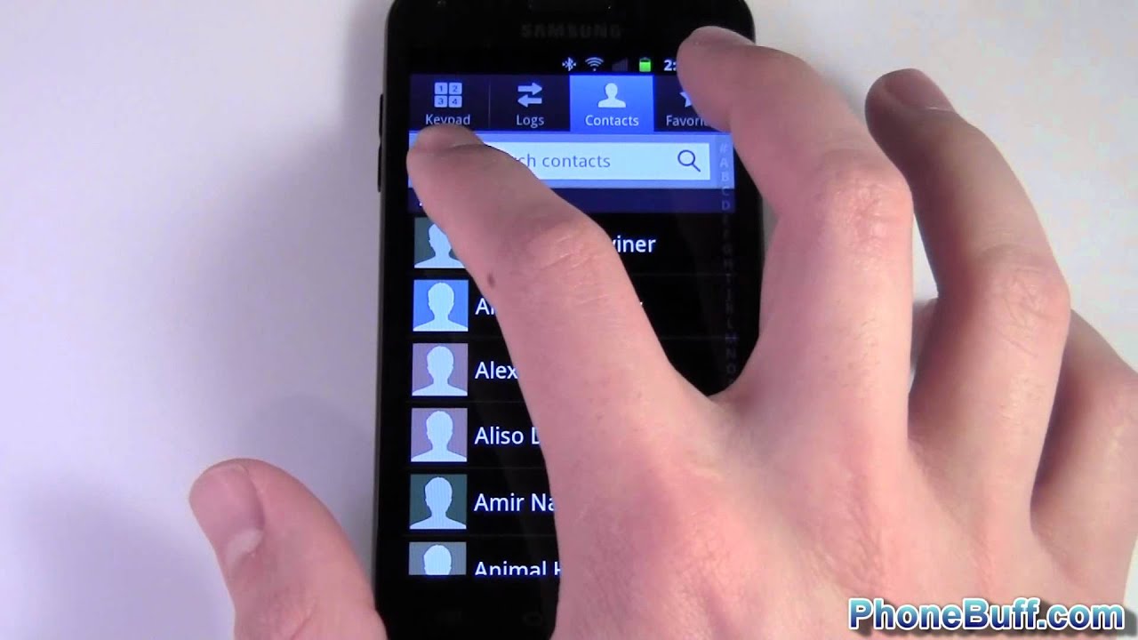 Как добавить контакт на свой телефон Android
