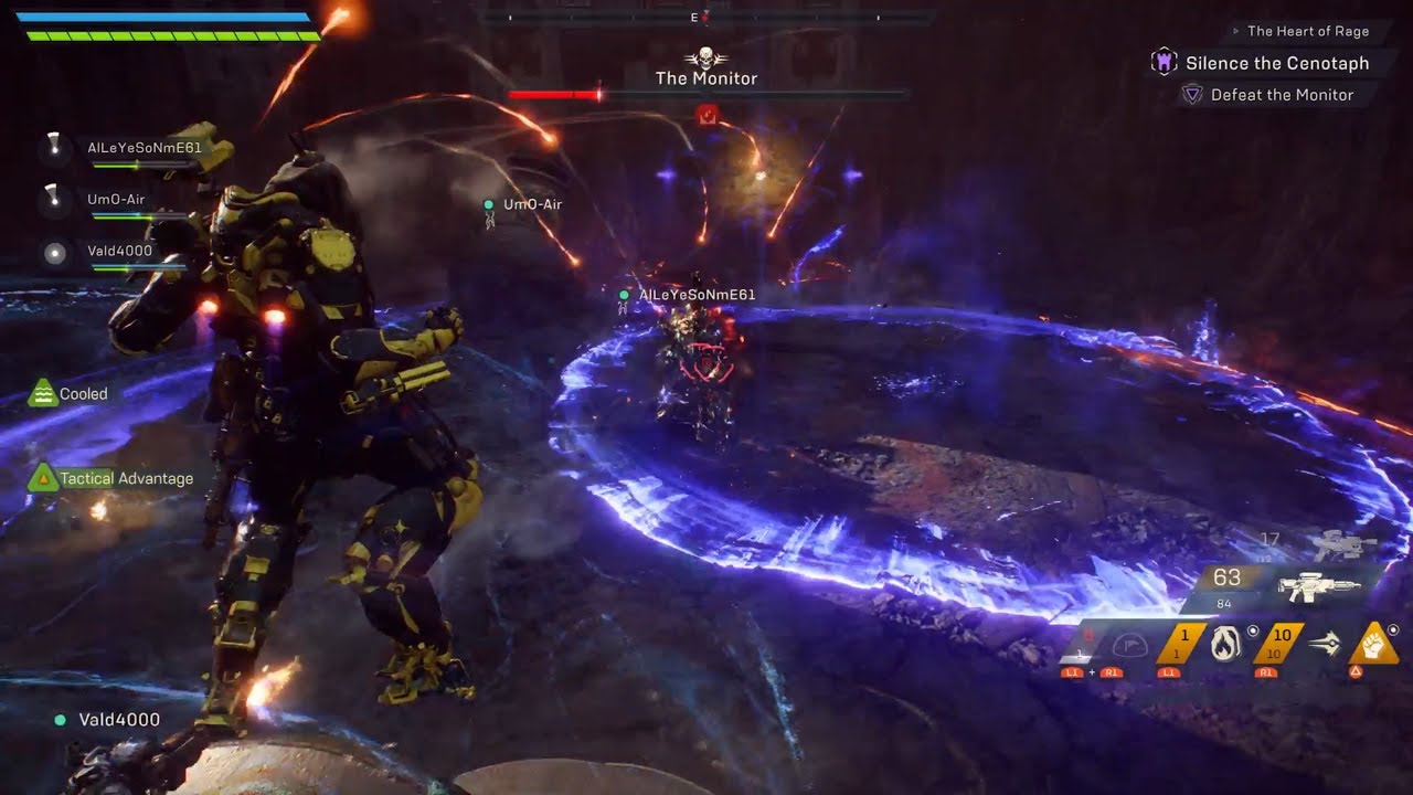 Anthem Stronghold The Heart of Rage GrandMaster 1