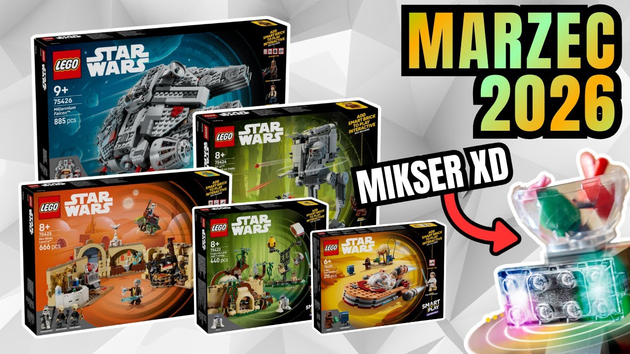 OFICJALNE ZDJĘCIA NOWOŚCI LEGO STAR WARS ze SMART BRICK! *szczera opinia*