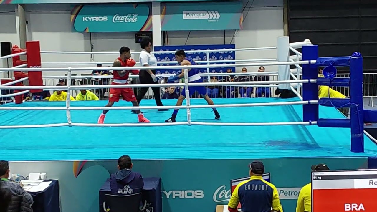 Campeonato Sul-americano, Ruan Pablo(BRA)  vs LUIS FERNANDO DELGADO (ECU)