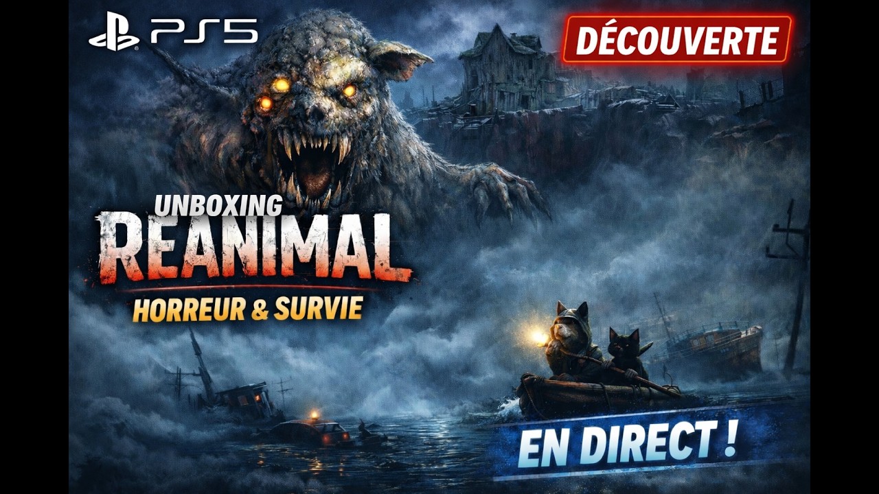 Reanimal Unboxing Playstation 5 Gameplay