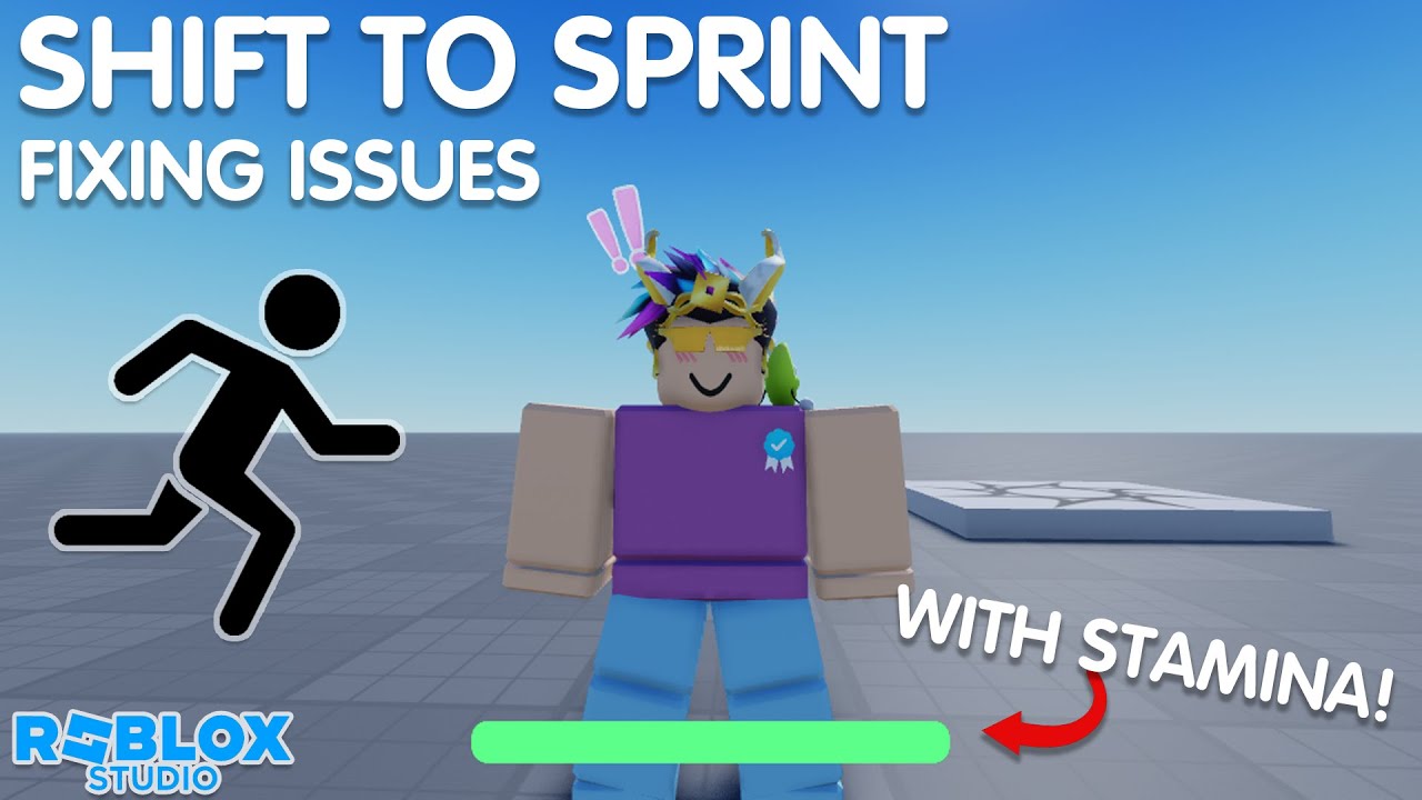 Как создать систему бега в Roblox, основанную на выносливости! — Исправление ошибок