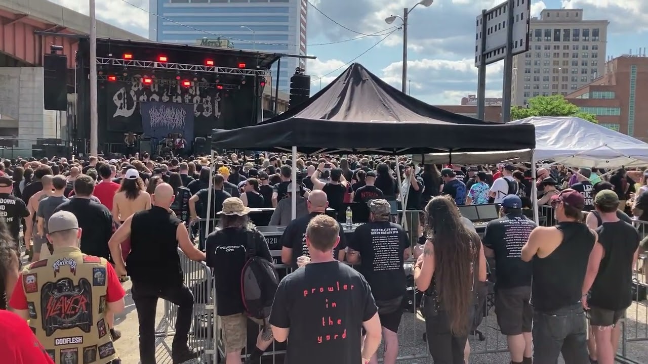 Blood Incantation live @ Maryland Deathfest Baltimore, MD 5/29/22 (Full Set)