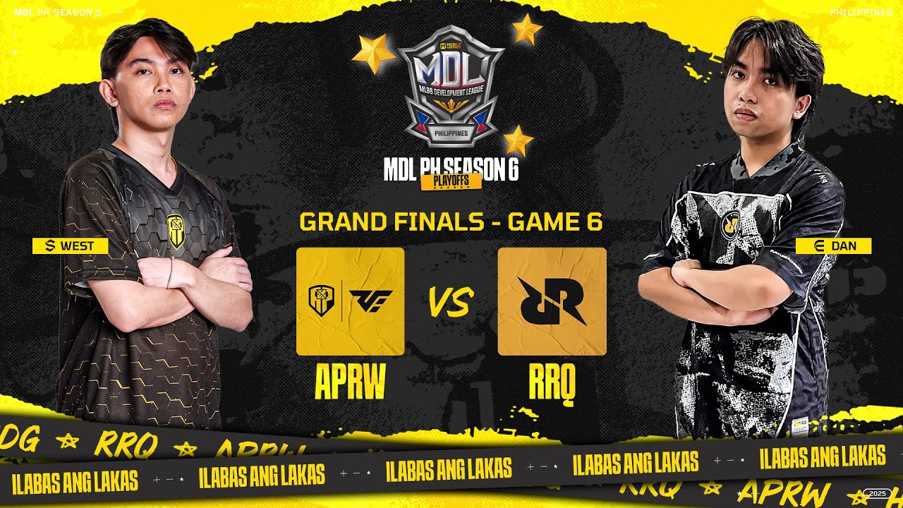 MDL PH S6 - GRAND FINALS - APRW vs RRQ - GAME 6