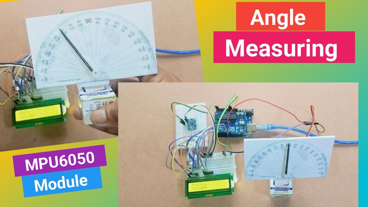 Measure Angles with Arduino and MPU6050 | Gyro & Accelerometer Sensor Tutorial