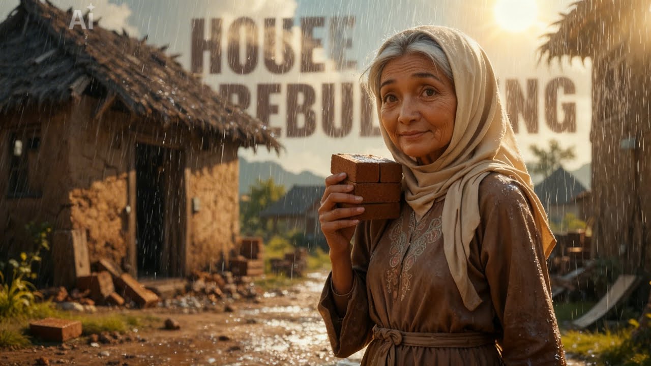 A Grandmother’s Strength After the Storm#animation#viralvideo#fyp#emotinal🏜️🥺