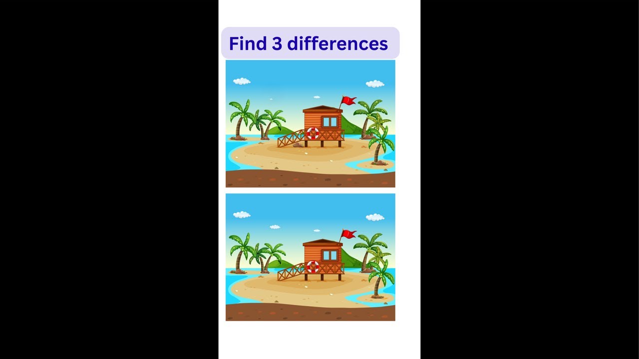 Spot the differences Find 3 differences if you can