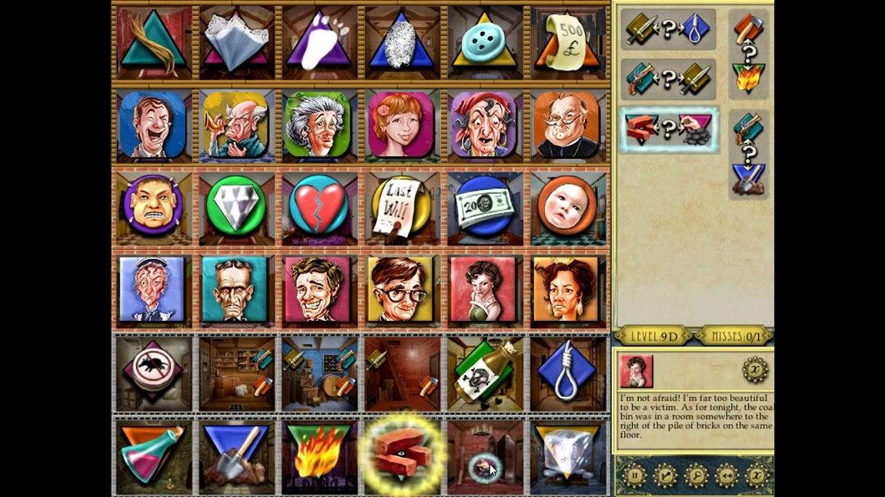 Inspector Parker - Level 9 (Deadly Difficulty, Puzzle Mode)