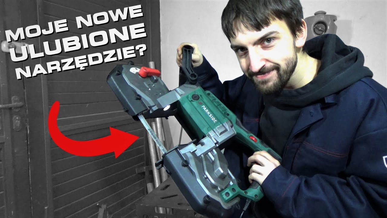 TEST PARKSIDE PMB 1100 A1! - Piła taśmowa do metalu z LIDLa! - Dobry sprzęt czy wyrzucone pieniądze?