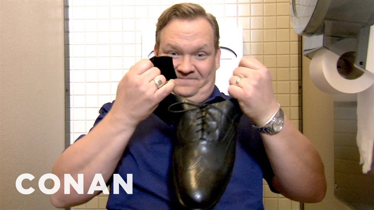 Shew Covers - Andy's Rejected Super Bowl Ad | CONAN on TBS