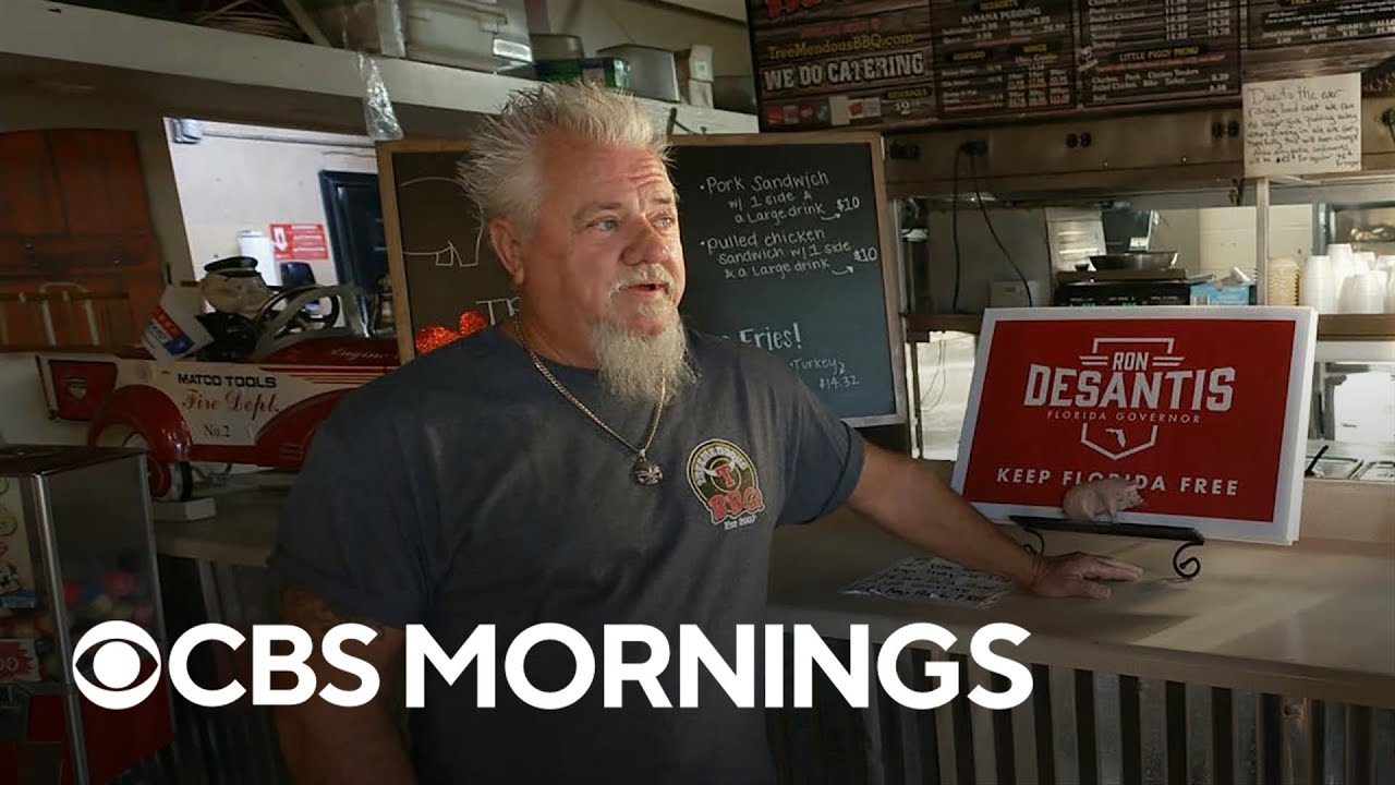 Florida voters chat politics over three meals