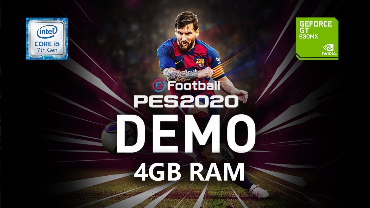 Pro Evolution Soccer 2020 DEMO (NVIDIA 930MX | RAM 4GB | Intel&reg; Core&trade; i5 7200U Processor) Gameplay