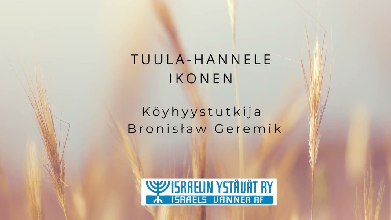 Köyhyystutkija Bronisław Geremik