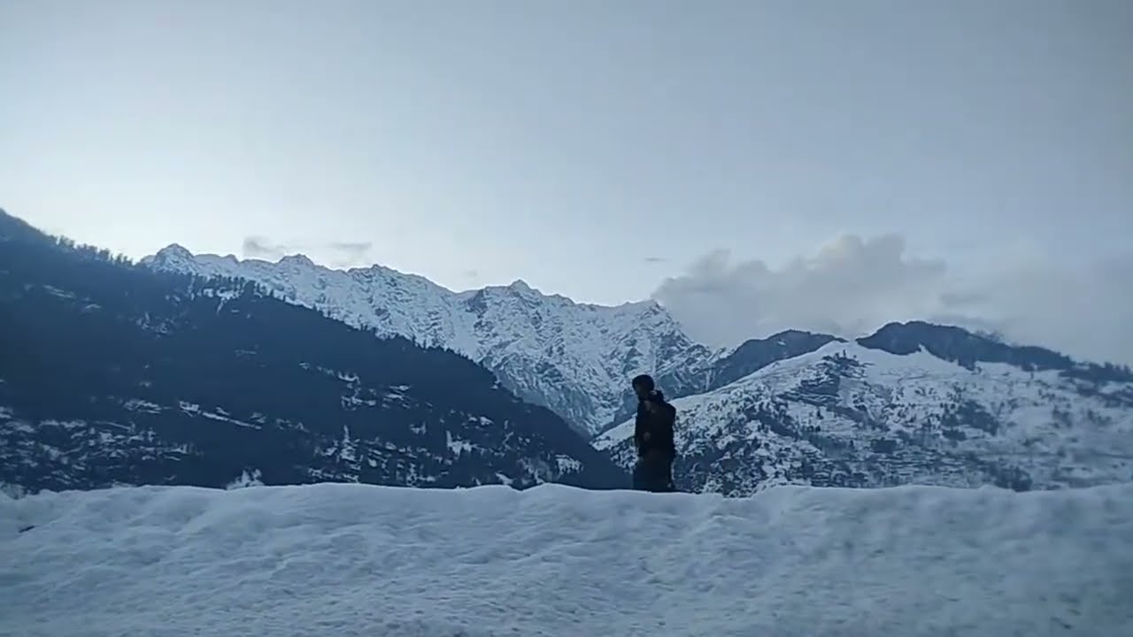Today Manali Road Update,Snowfall,Manali to leh highway #vlog #manali #snow AmitMauryaVlogs is live!