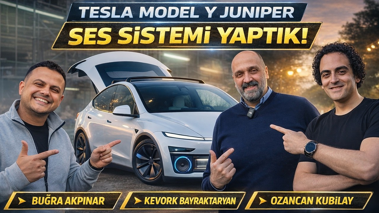 Elon Musk Yapmadı, Biz Yaptık! Model Y Juniper’a Gerçek Premium Ses