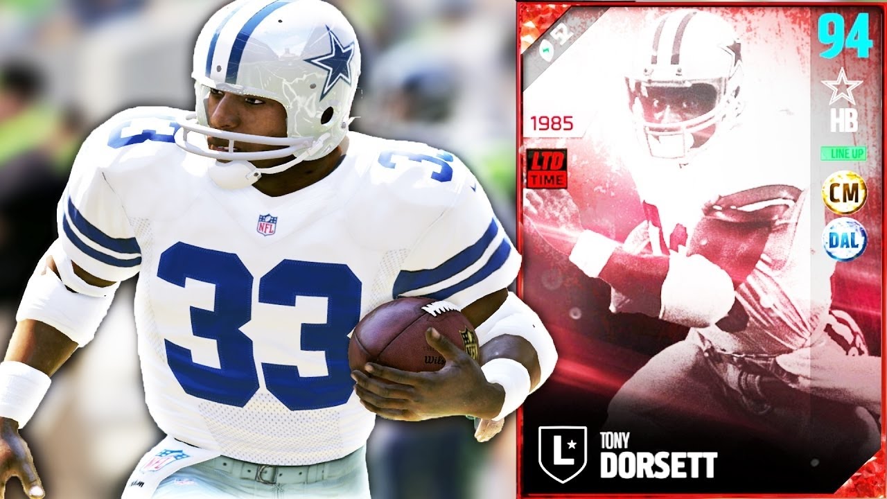 48HR Legend Tony Dorsett in a Pack! | MADDEN 17 Ultimate Team